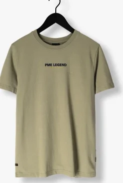 khaki pme legend t-shirt flat waffle jersey