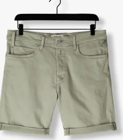 khaki replay shorts rbj.981 short