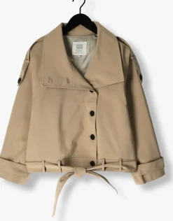 khaki second female trenchcoats toga jacket