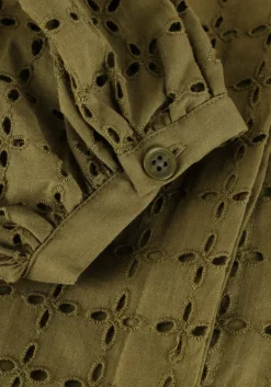 khaki silvian heach mini jurk gpp25259ve