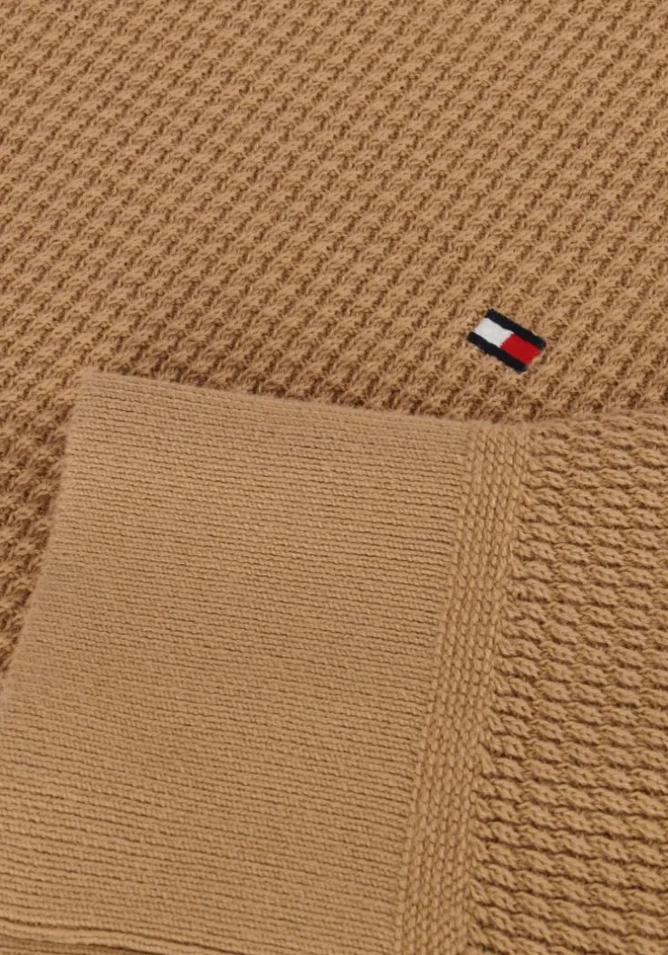 khaki tommy hilfiger trui refined structure cr