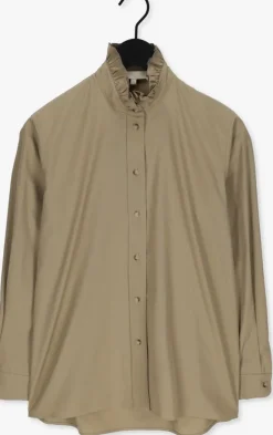 khaki vanessa bruno blouses sydney blouse