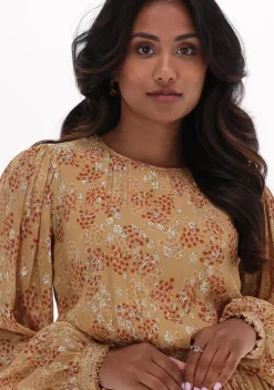 khaki vanessa bruno mini jurk svetlana dress