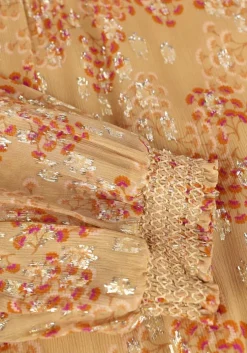 khaki vanessa bruno mini jurk svetlana dress