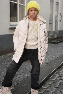 kit like flo gewatteerde jas alina flo girls quilted jacket long