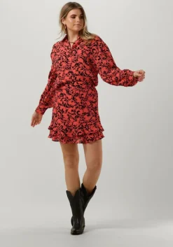 koraal alix the label blouses ladies woven two colour blouse