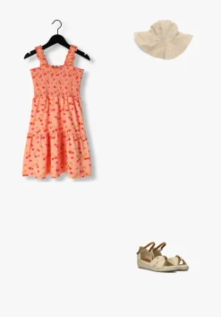 koraal ammehoela midi jurk hailey