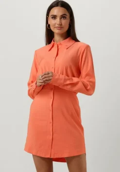 koraal freebird mini jurk wv-crisp-vis-23-1