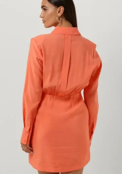 koraal freebird mini jurk wv-crisp-vis-23-1