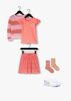 koraal nono minirok norah plissee skirt