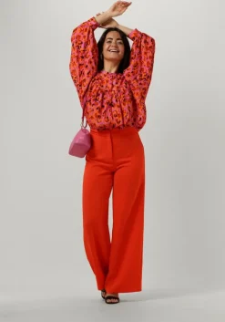 koraal notes du nord wijde broek gilli pants