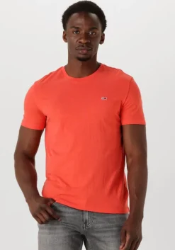 koraal tommy jeans t-shirt tjm xslim jaspe htr tee ext