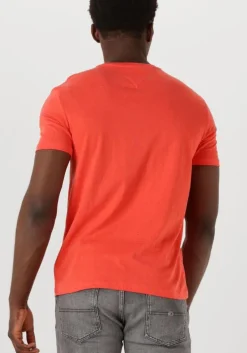 koraal tommy jeans t-shirt tjm xslim jaspe htr tee ext