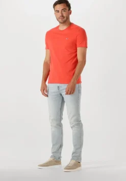 koraal tommy jeans t-shirt tjm xslim jaspe htr tee ext