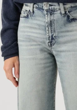 lichtblauwe 7 for all mankind wide jeans lotta must