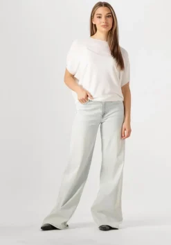 lichtblauwe 7 for all mankind wide jeans modern dojo tailorless tre