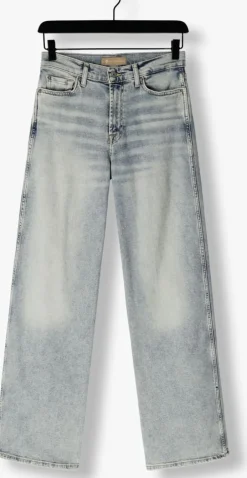 lichtblauwe 7 for all mankind wide jeans lotta amuse me