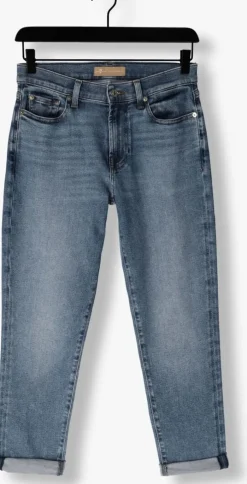 lichtblauwe 7 for all mankind wide jeans josefina luxe vintage love soul