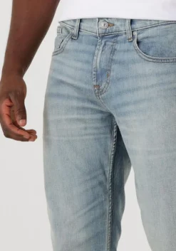 lichtblauwe 7 for all mankind straight leg jeans slimmy tapered