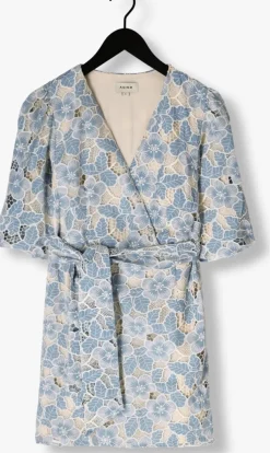 lichtblauwe aaiko mini jurk bailey lace pes 620