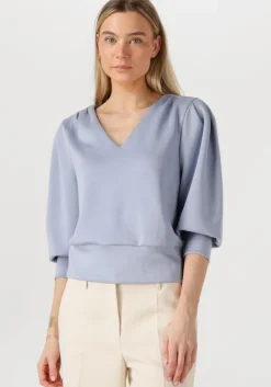 lichtblauwe aaiko trui adry vis 436