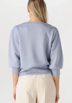 lichtblauwe aaiko trui adry vis 436