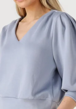 lichtblauwe aaiko trui adry vis 436