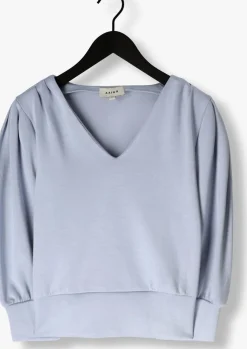 lichtblauwe aaiko trui adry vis 436