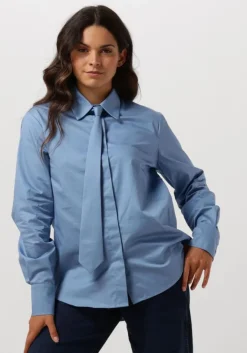 lichtblauwe access blouses d44-7003-420