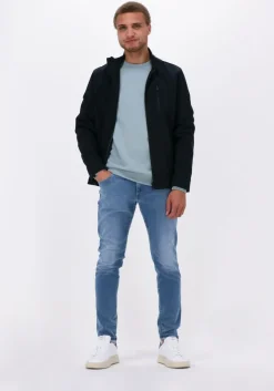 lichtblauwe alberto slim fit jeans slim