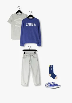 lichtblauwe american vintage straight leg jeans joybird