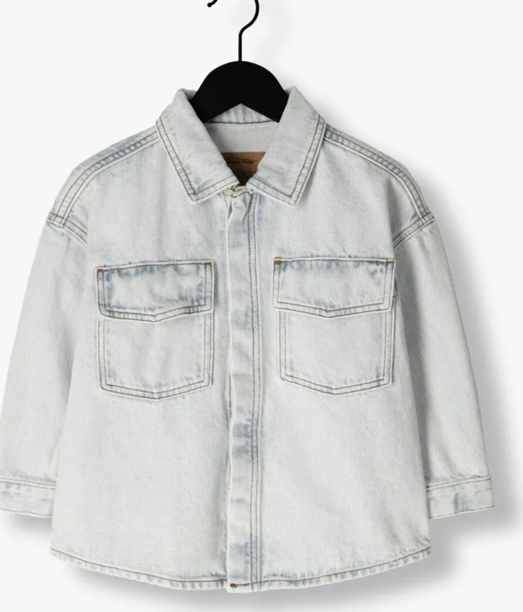 lichtblauwe american vintage blouses joybird-bl
