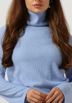 lichtblauwe another label tops & t-shirts oriel top l/s