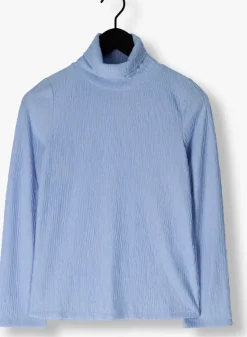 lichtblauwe another label tops & t-shirts oriel top l/s
