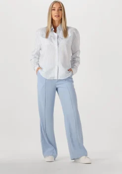lichtblauwe another label pantalon estelle pants