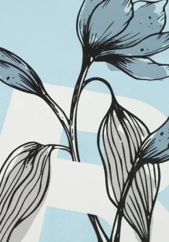 lichtblauwe ballin t-shirt 017132