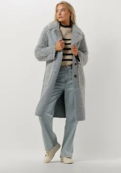 lichtblauwe beaumont teddy jas jan