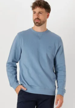 lichtblauwe boss orange sweater westart 10234591 02