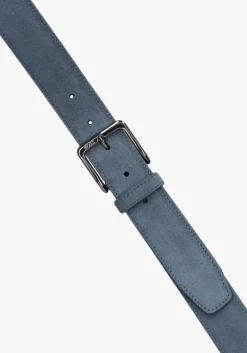 lichtblauwe boss riem ronnie