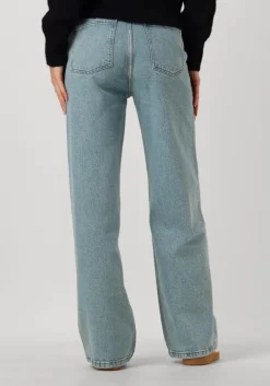 lichtblauwe by-bar wide jeans lina non stretch pant