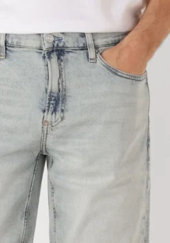 lichtblauwe calvin klein shorts slim short