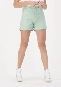 lichtblauwe calvin klein shorts mom short