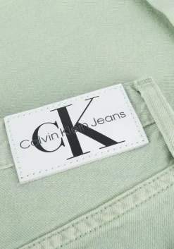 lichtblauwe calvin klein shorts mom short