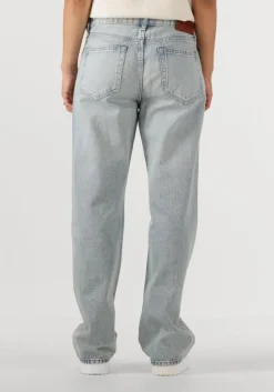 lichtblauwe calvin klein straight leg jeans signature 90s straight lafayette