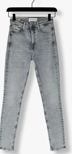 lichtblauwe calvin klein skinny jeans high rise skinny