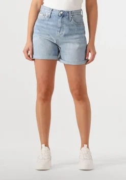 lichtblauwe calvin klein shorts mom short