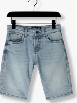 lichtblauwe cars jeans shorts kids florida comf.str