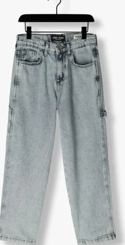 lichtblauwe cars jeans straight leg jeans hammers