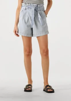 lichtblauwe catwalk junkie shorts denim short comfortable waist