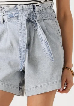 lichtblauwe catwalk junkie shorts denim short comfortable waist